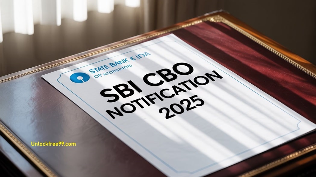 SBI CBO Notification 2025