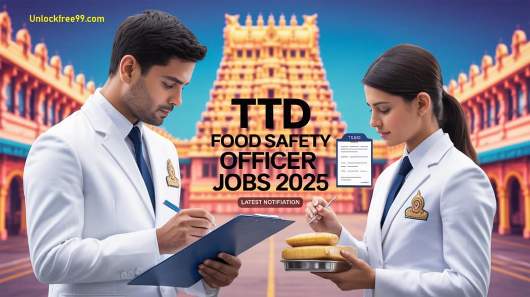 TTD Food Safety Officer Job Recruitment 2025