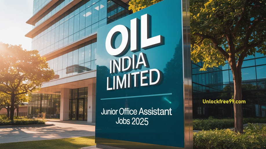 Oil India Limited Junior Office Assistant Jobs 2025